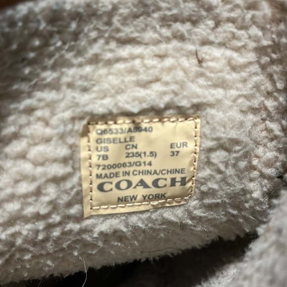 COACH Soft Winter Boot - Picture 7 of 7